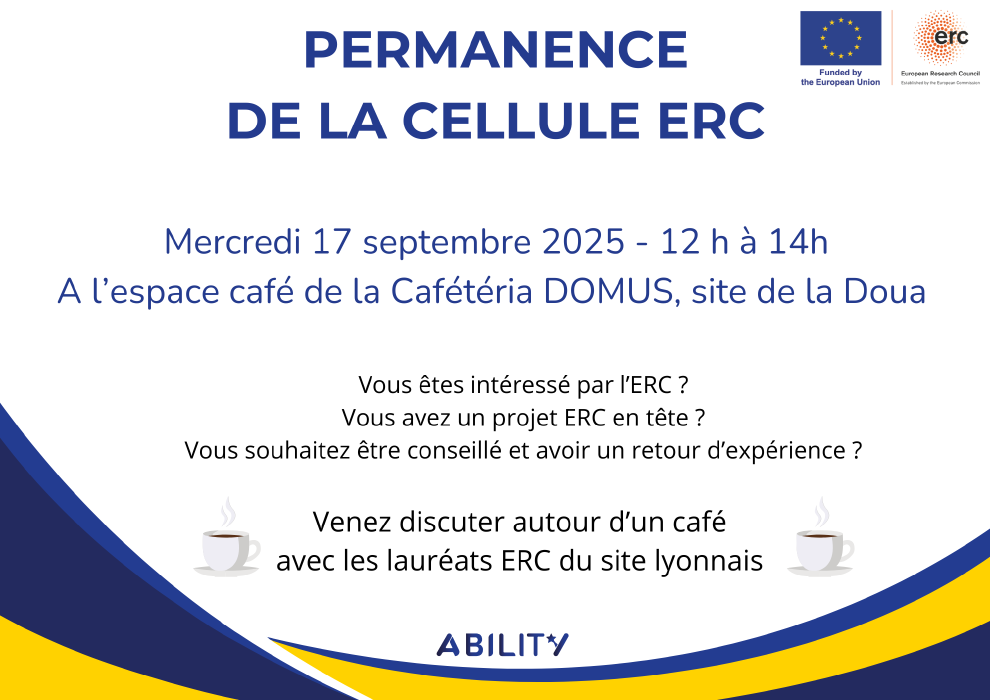 Permanence Cellule ERC 17/09/25